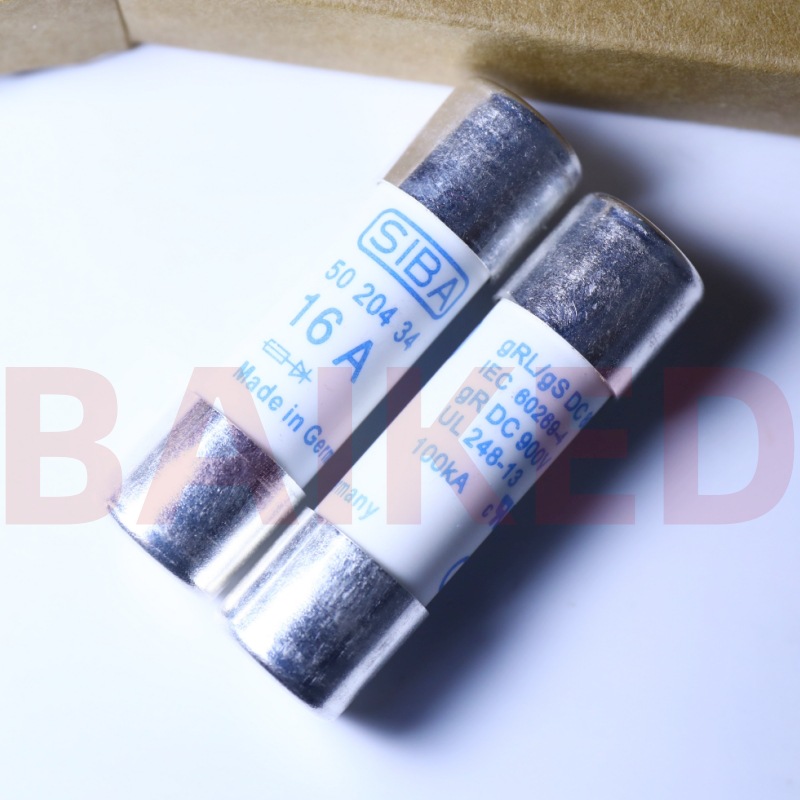 SIBA保险丝 5020434 16A 5020434.16 14x51mm gRL 0.8kV DC 800V