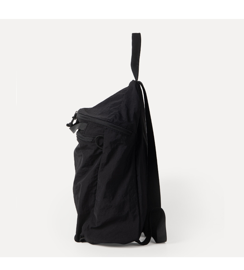 Korėjietiška laisvalaikio nailono kuprinė, atspari vandeniui, paprasta, didelės talpos, klostuota ir tingi, universali kuprinė._voghion.com