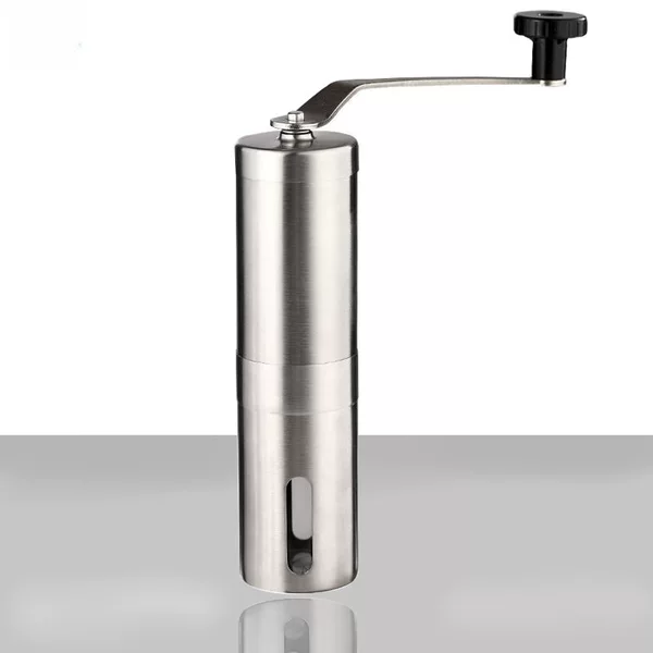 Source Factory Direct Supply Amazon Stainless Steel Hand-Cranked Coffee Grinder in Stock