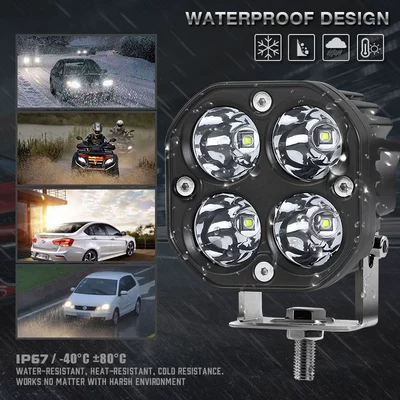 İşçi projektorları Spotlight Off-Road Vehicle Modified Motorcycle