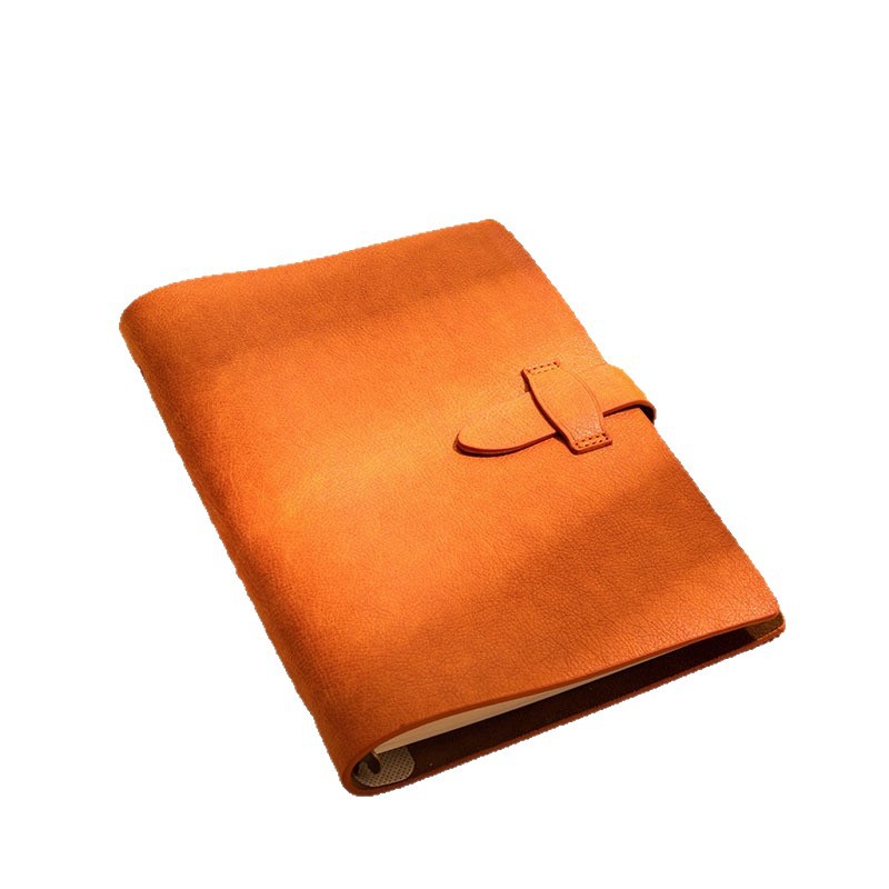 Cuaderno personalizado simple retro de dos capas hebilla de cuaderno de cuaderno de folga desmontable cuaderno de folga