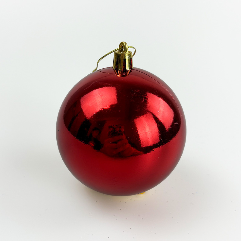 メーカー直販ばら積クリスマスボール4/6/8/10cmクリスマスツリー吊り下げボール飾りプラスチックメッキボール|undefined