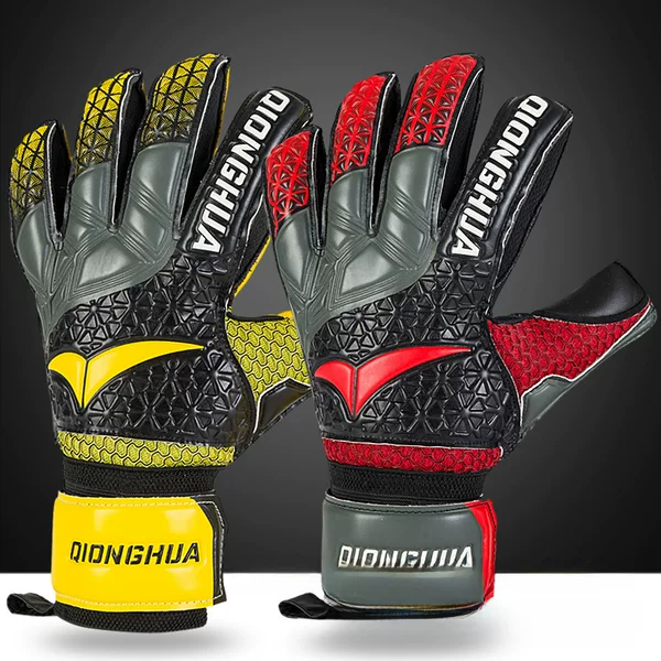 Thickened Football Goalkeeper's Gloves with Finger Protection for Adults and Children Professional Primary School Students Non-slip Training Wear-resistant Men
