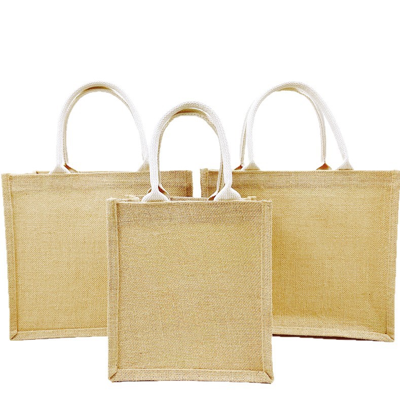 Bolsa de arpillera, bolsa de yute, bolsa de yute retro de lino, bolsa de arpillera personalizada, bolsa de regalo de algodón y lino