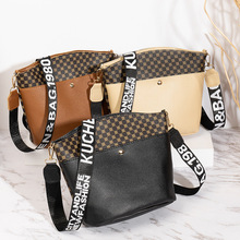 女士水桶包Big bags2023春季新款潮流大包印花妈咪包大容量女包