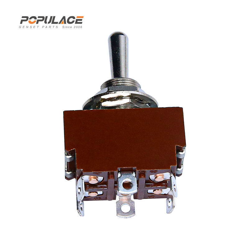 104215跳动式开关发电机组配件 102057启动三位开关 适用于康明斯
