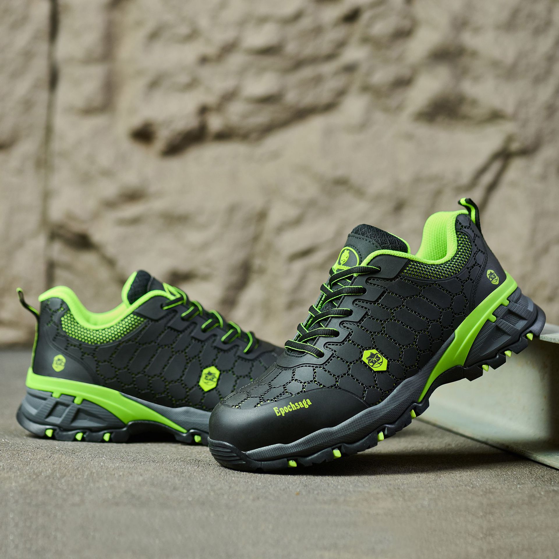 Men Special Work Shoes Labor Protection KPU Upper Anti-Smash Anti-Puncture Steel Toe Wear-Resistant Low-Cut All-Season Safety Shoes_vogvips.com