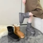 高帮防滑女式厚底雪地靴