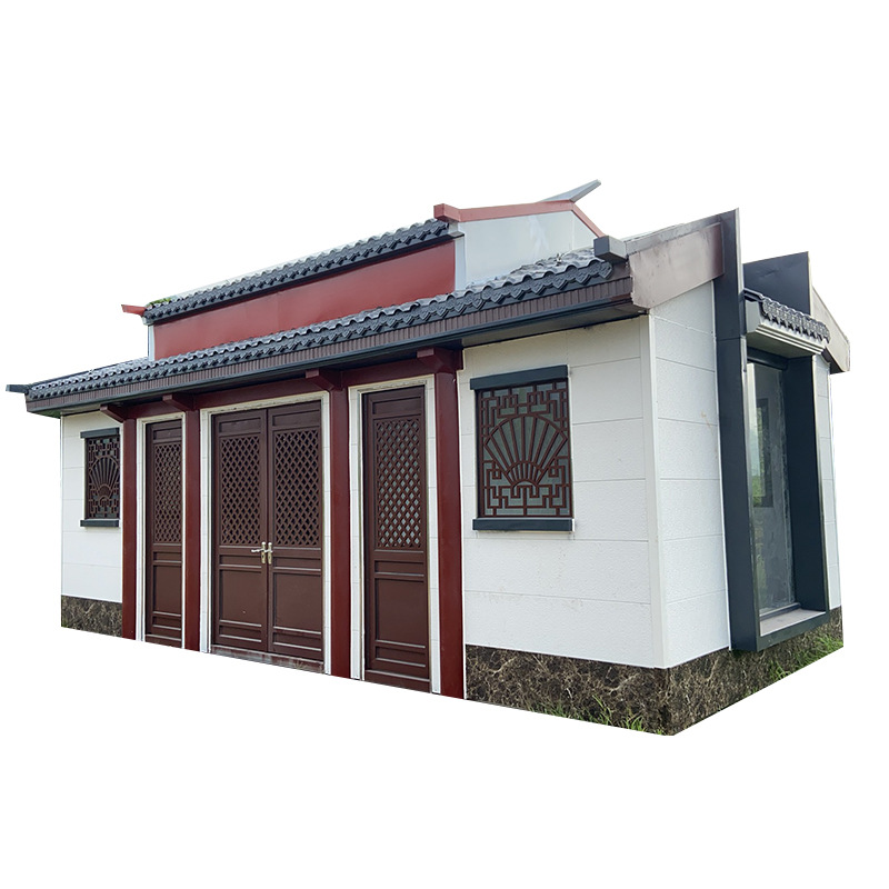 Casa de basura antigua basura doméstica Pabellón comunidad producto terminado basura móvil Casa Comunidad al aire libre basura doméstica sala de clasificación