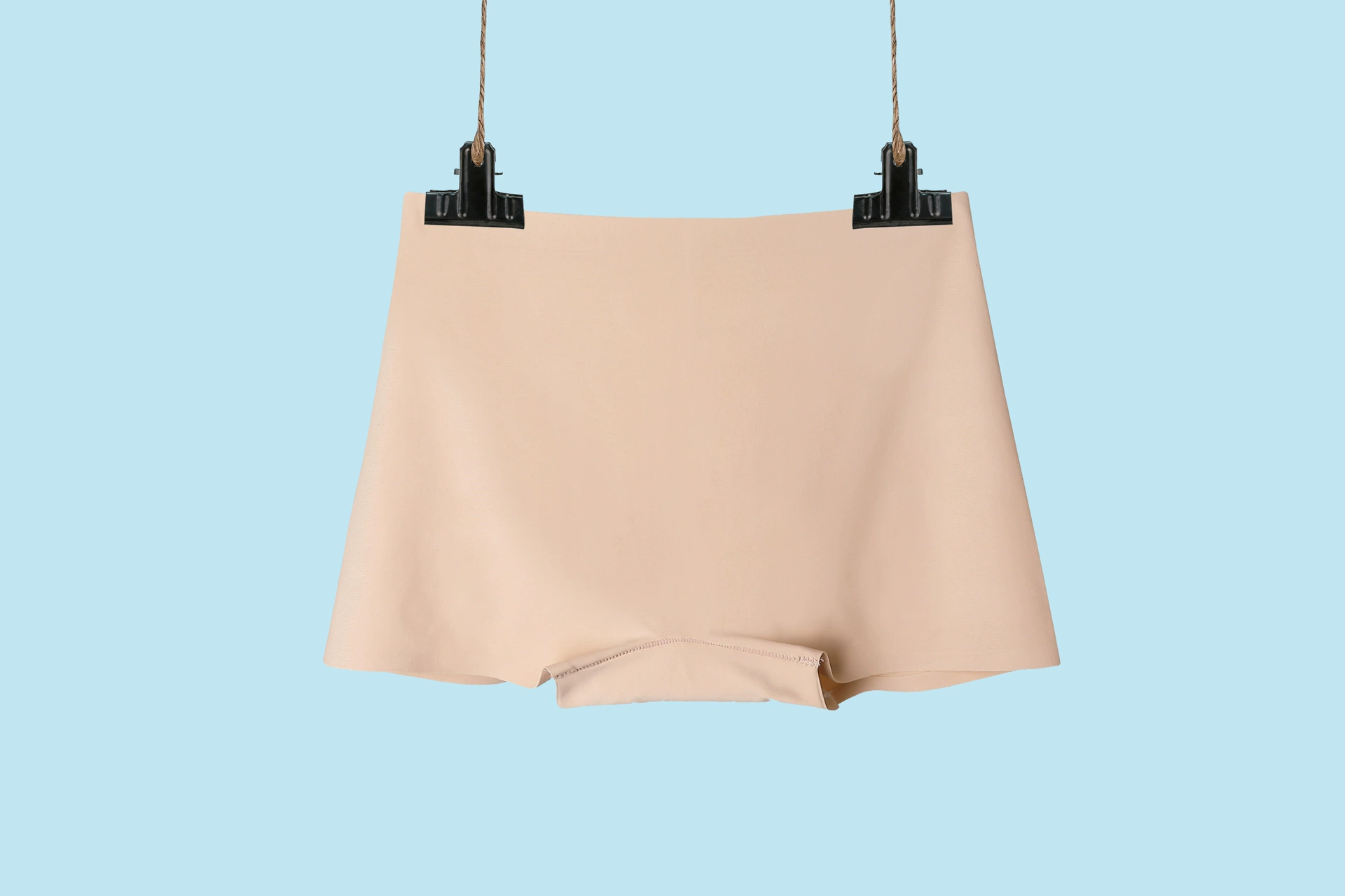 Silk underwear, pants, trousers, protective corner covers, summer thin protective underware, (Physicals), mid rise