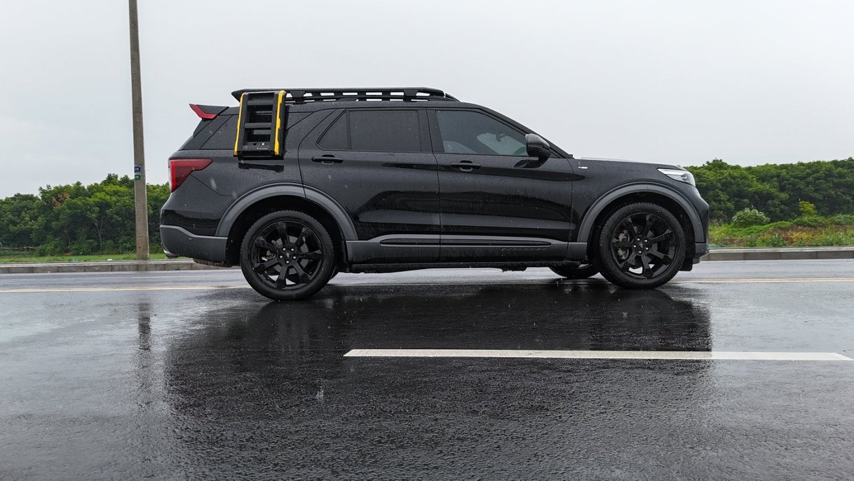 Explorer Roof Rack Ladder Side Account Off-road Refit Roof Expansion Platform Outdoor Storage Rack Travel Rack