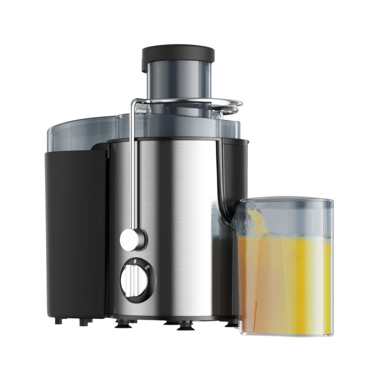 Procesador de alimentos de 110V, exprimidor de frutas y verduras, extractor de jugos frescos, exprimidor rápido para uso doméstico, exprimidor de naranjas multifuncional.
