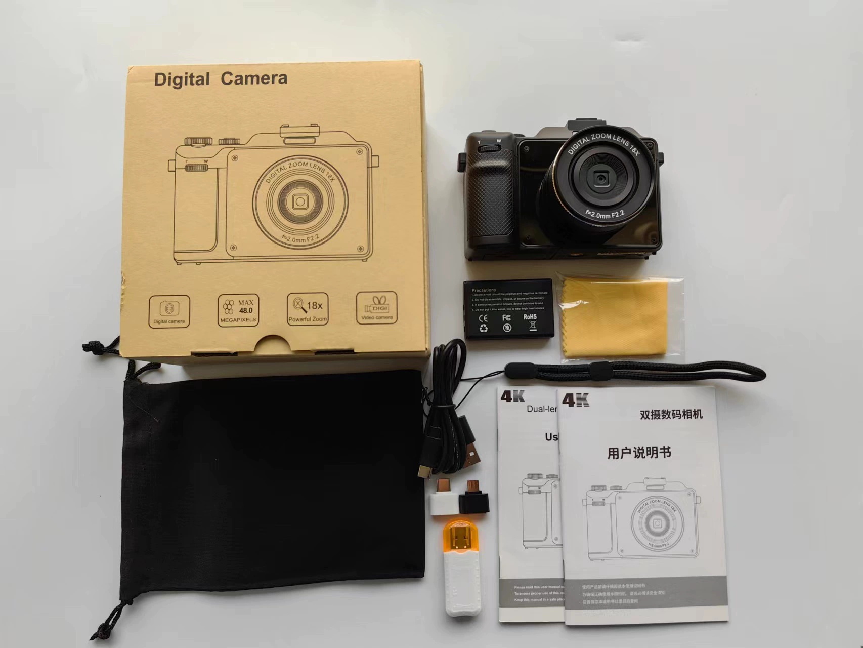 Цифровой фотоаппарат X9 5K с двумя фронтальными/задними камерами, WiFi, стиль фотоаппарата DSLR, фильтр красоты для селфи, варианты хранения