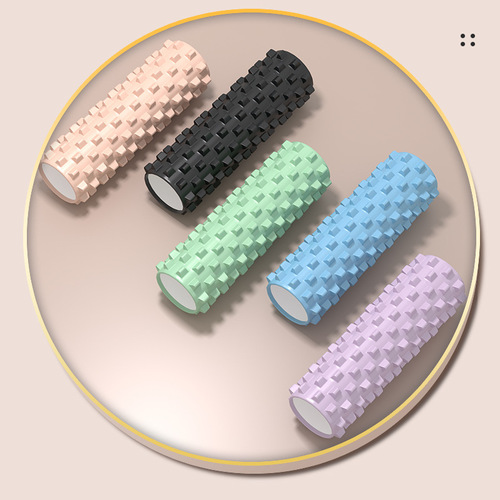 Foam roller muscle relaxer EVA yoga column roller massage Langya fitness yoga column Langya stick roller