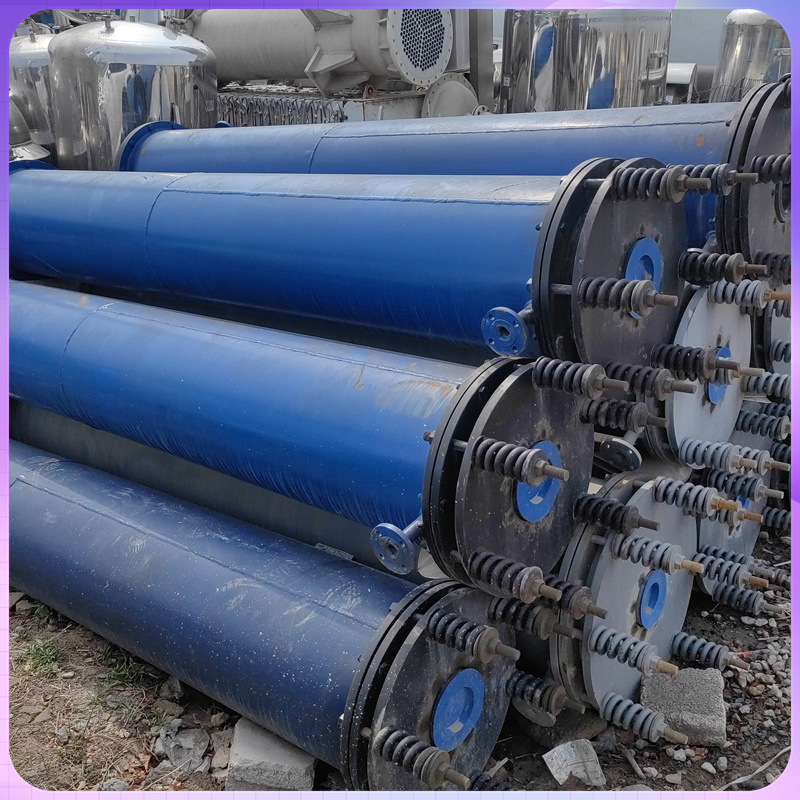 出售二手石墨冷凝器 二手常压冷却设备 100平方冷凝器