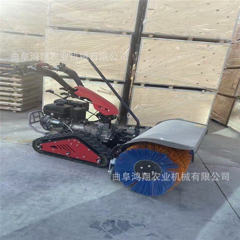 多功能小型扫雪机单人乘坐式小区物业路面清雪除雪机大马力抛雪机