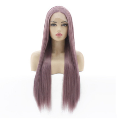 Fábrica de gancho de mano de seda de alta temperatura de encaje de fibra química delante de la línea recta LW0044