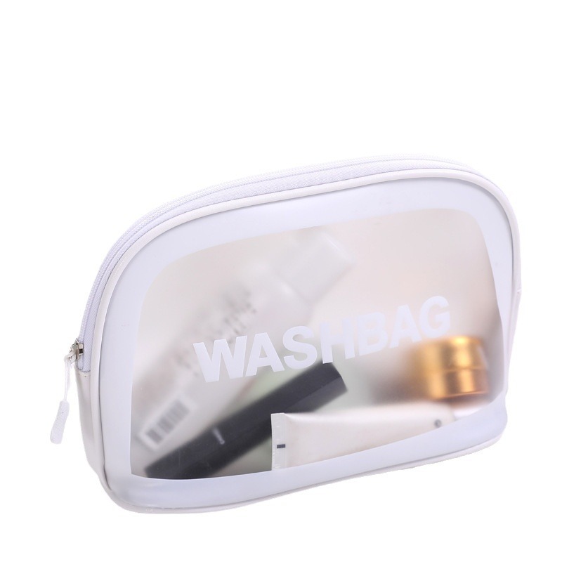 Bolsa cosmética esmerilada personalizada de fábrica bolsa de lavado de viaje portátil bolsa de almacenamiento portátil bolsa de almacenamiento de viaje al aire libre impermeable