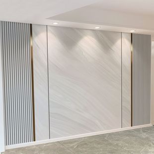 2025 New Nail Mural Modern Minimalist Living Room Tv Background Wall 3D Stereo Accessible Luxury High-End Self-Adhesive Wall Covering