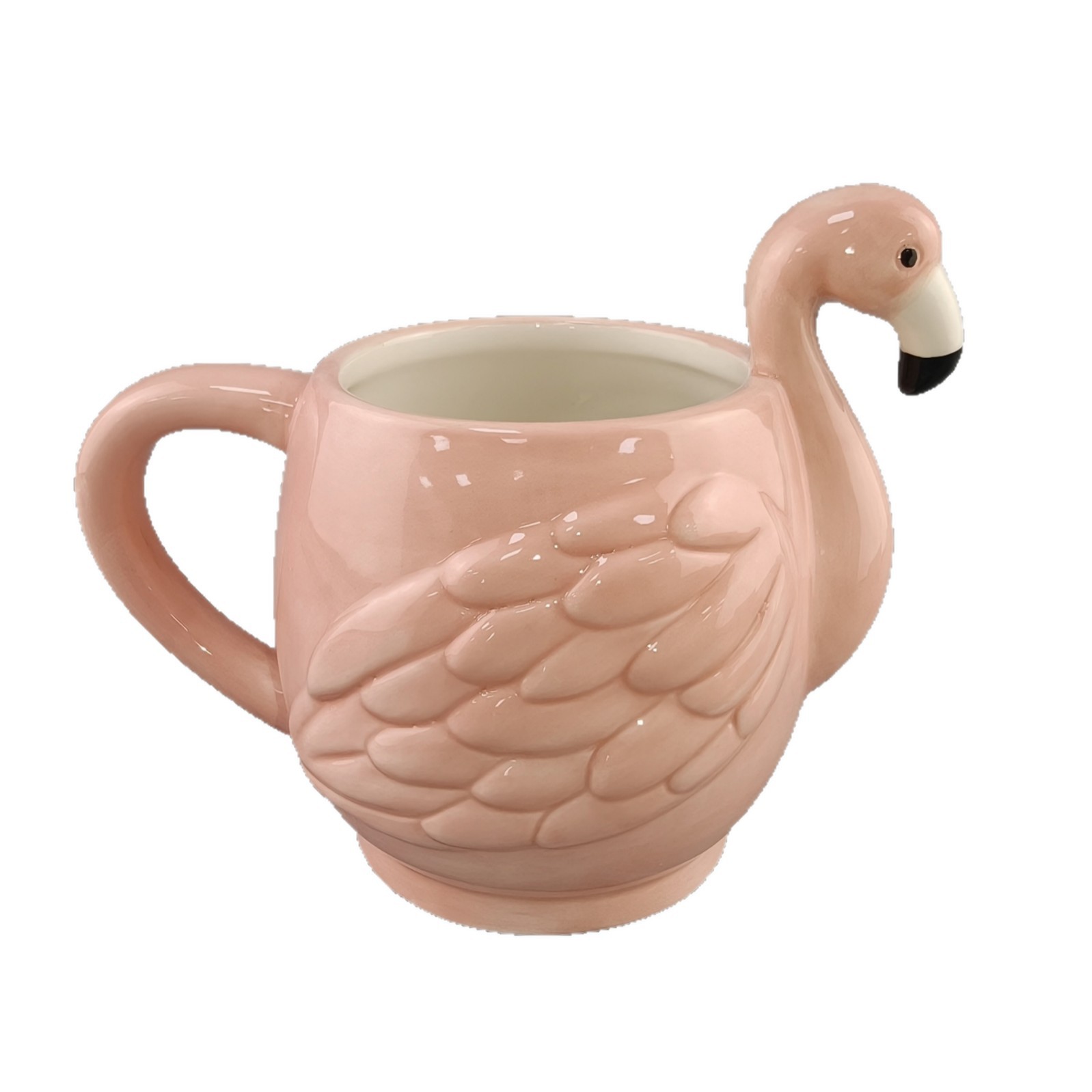Individuell gestaltete, handbemalte Schwanen-Keramiktasse, hochwertig und ästhetisch ansprechend, beliebter Online-Becher, niedlich_voghion.com