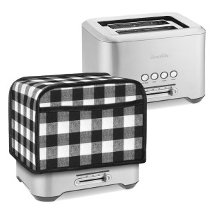 Black Pig Cotton Thickened 2 Pieces Toaster Dust Cover Oven Dust Cover toaster Cover 2 slice