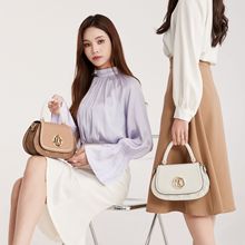 大容量tote戴妃包女2024秋冬新款真皮菱格手提包高级感单肩斜挎包