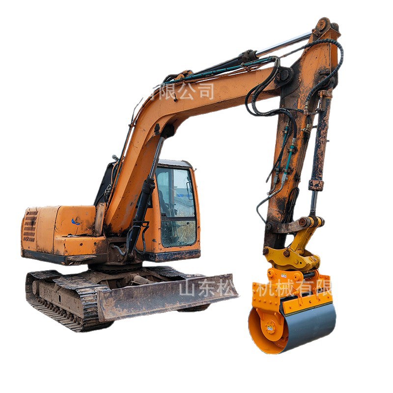 rodillo de excavadora compactación vibratoria de dique de alta velocidad de protección de pendiente compactor compactor de vibración hidráulica de alta frecuencia compactor