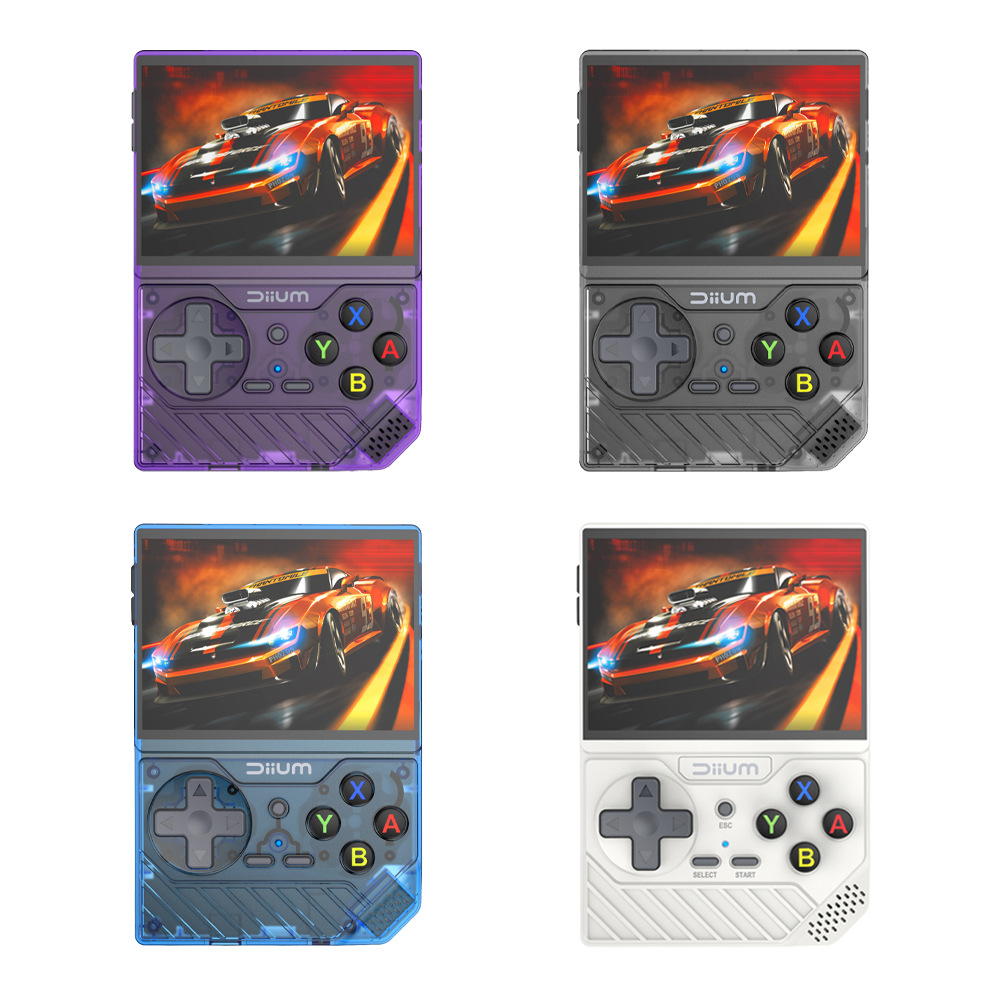 New D008 Handheld Game Console Retro Nostalgic Ps1 Arcade Game Gba Connected to Tv High-Definition Open Source Handheld Console