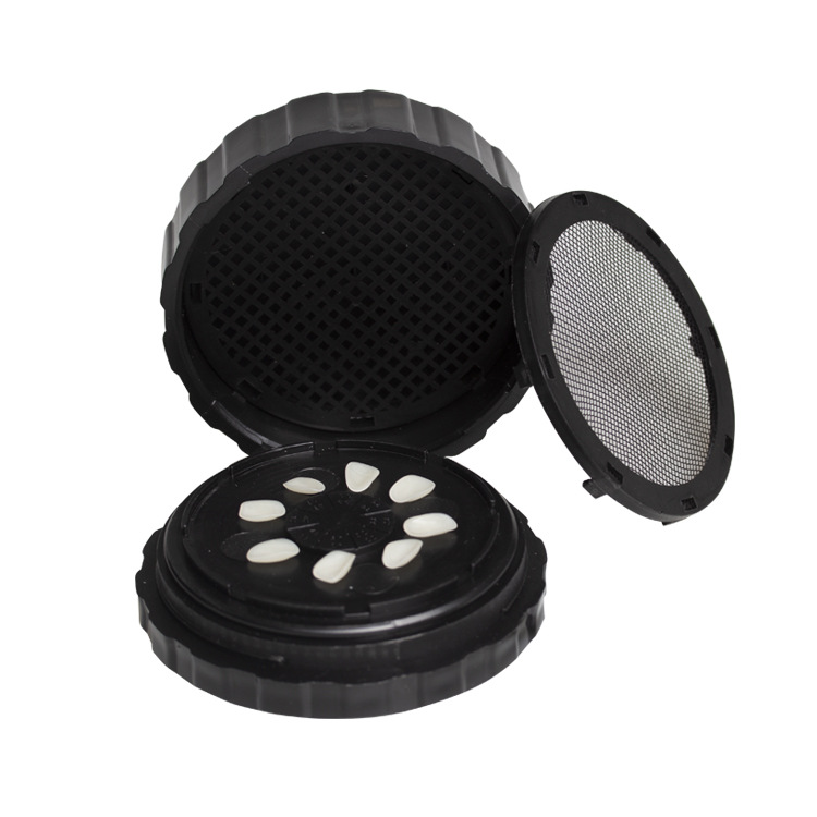 Chapa de porcelana de hielo caja de desinfección caja de almacenamiento de chapa de cerámica caja de pretratamiento diente material de belleza