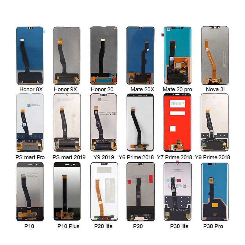 Selección para Huawei HONOR 8A 8X 9X X70 7C 10Lite Pantalla de teléfono móvil