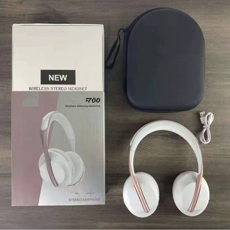 国境を越えた新型NC 700ヘッドセット無線bluetoothヘッドセット運動携帯バッグ付き重低音ビジネスヘッドセット|undefined