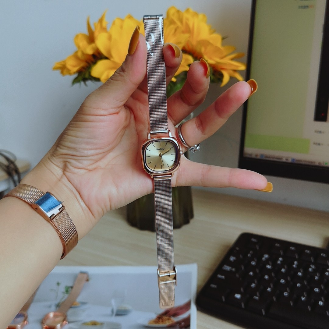 Watch Classification Simple Style Solid Color Buckle Quartz Watch Women's Watches