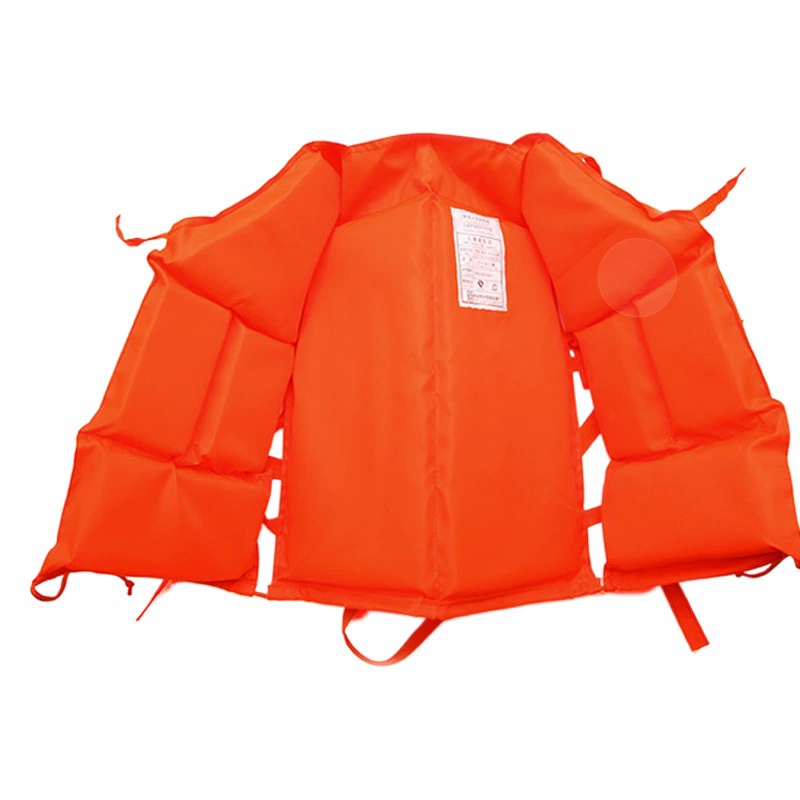 Ткань Оксфорд утолщенный спасательный жилет для взрослых морской на открытом воздухе дрейфующий плавательный спасательный жилет с защитой от наводнений оптовая продажа с фабрики