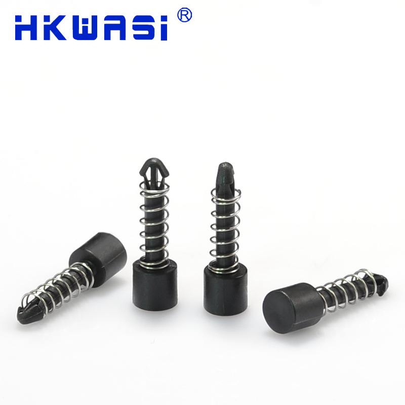 圆柱头弹簧铆钉 风扇铆钉 SRI-13.6 大量批发尼龙塑料铆钉现货