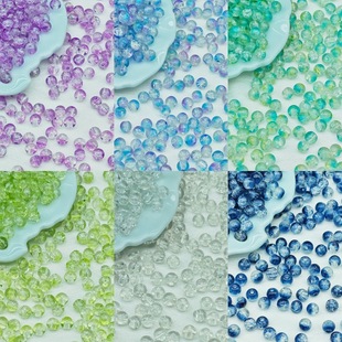 6mm�pɫ���������������͸����������������ĥɰ������diyɢ��
