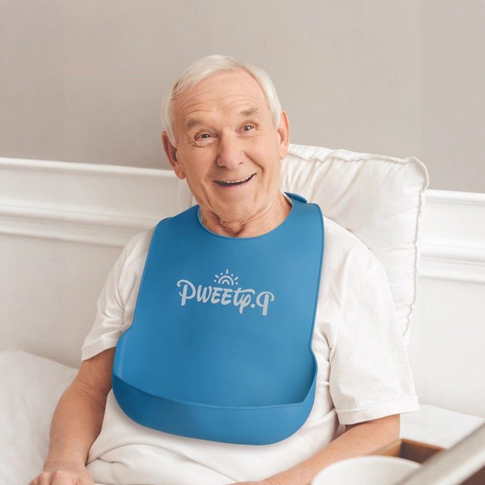 Adult Bibs for Eating, Adult Rice Bags, Elderly Bags, Adult Saliva Towels, Elderly Silicone Waterproof