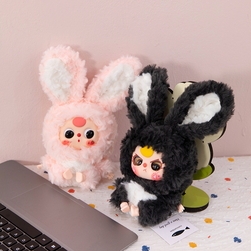 BabyThree ドーパミンバニーぬいぐるみビニール人形 3 歳シリーズ人形人形外国貿易卸売|undefined