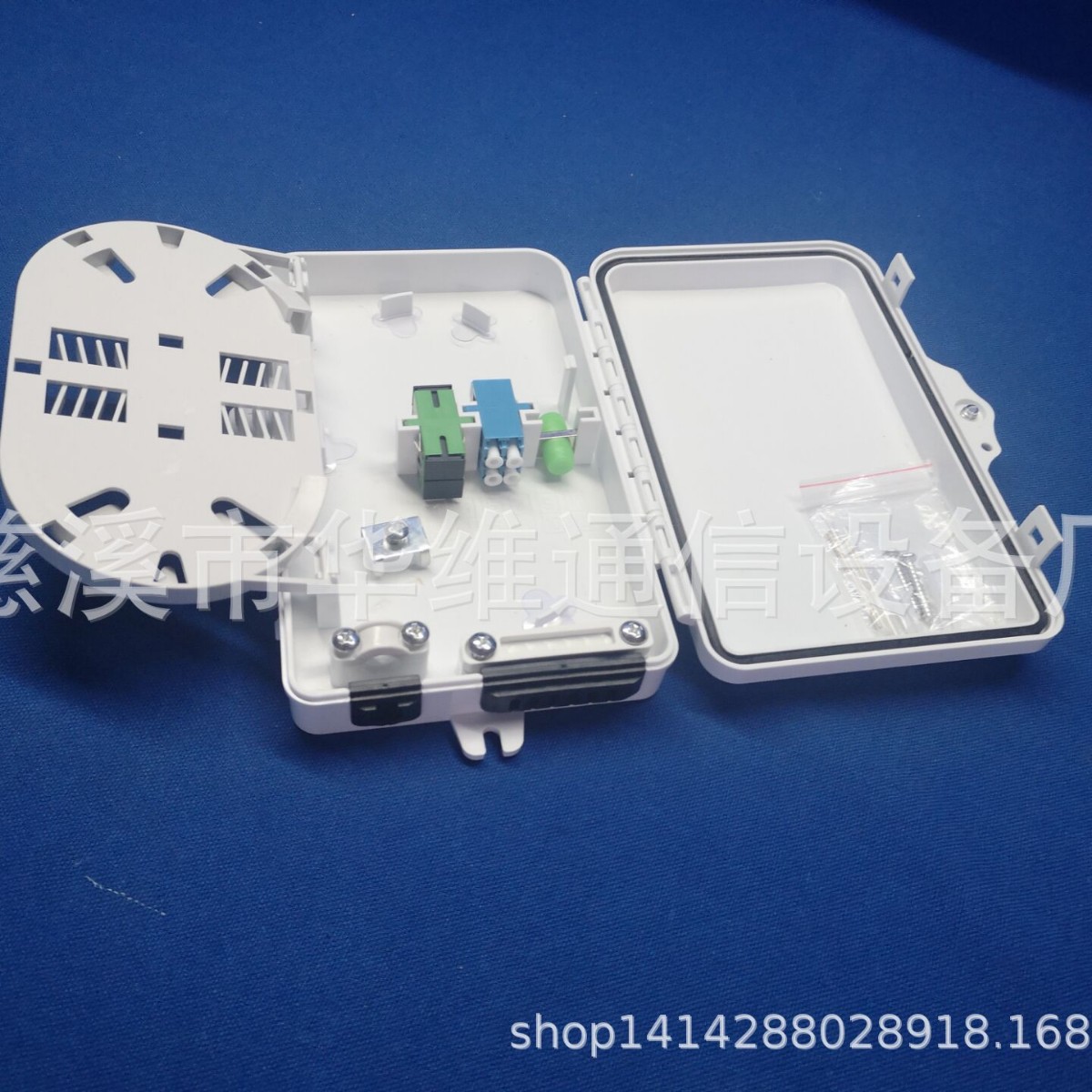 新品6芯分纤箱 6芯SC FC LC通用外贸款光纤配线箱 光纤配线架