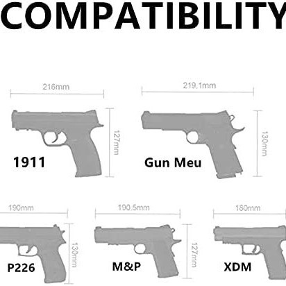 Amazon Military Fan CS paquete de arma táctica invisible multifuncional funda táctica ultraligera montada funda de tiro rápido funda cintura