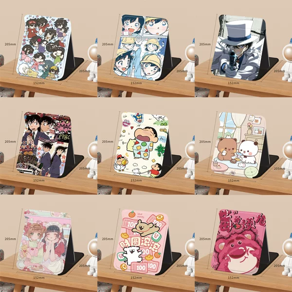 Crayon Shin-Chan Mirror Sanrio Folding Mirror Cute Cartoon Makeup Mirror Student Dormitory Desktop Portable Dressing Mirror