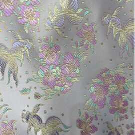 新中式仿宋锦马甲上衣旗袍布料提花锦缎服装布料面料