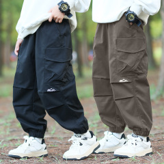 子供用ズボン春秋タイプの子供用ズボン、子供用ズボン、秋の新型男の子用ズボン、レジャーファッション