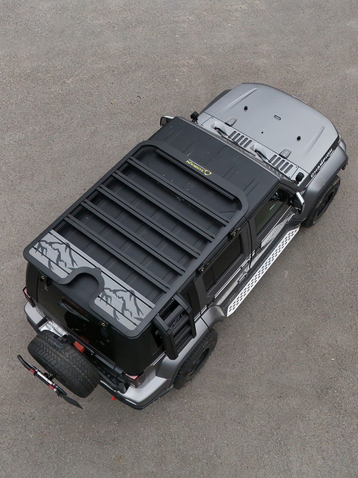 Shanbuqu Beijing Bj30 Roof Rack, Bj60 212 Roof Platform, Beijing Bj40 Roof Rack