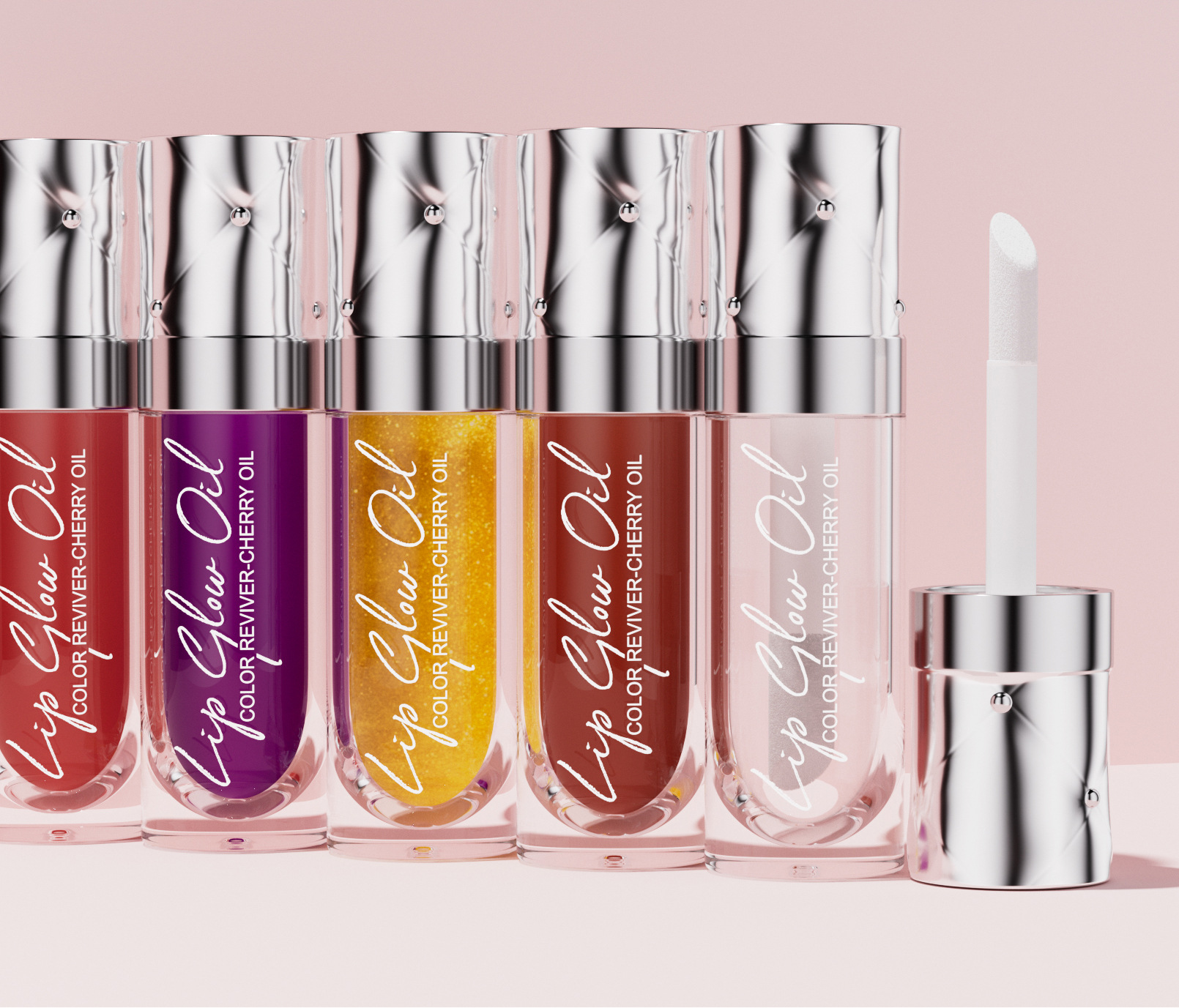 Hellokiss Lip oil Moisturizing and Nourishing Transparent Lip Care Oil Lip Gloss Gold Lip glow oil undefined