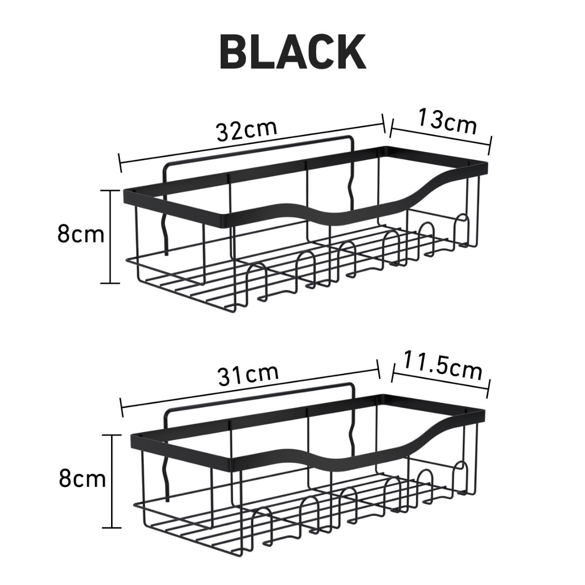Nuevo conjunto transfronterizo de cinco piezas de baño lavabo lavabo estante de almacenamiento sin perforación estante de pared estante de almacenamiento multifuncional