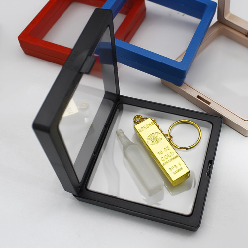 HY735 gold bar 10,000 matches metal kerosene lighter open flame cigarette lighter creative keychain smoking set wholesale