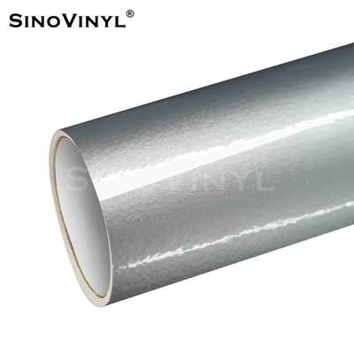 Film Color-Changing Construction Interior Decoration: Automotive Film - 152-18m-high-gloss-silver