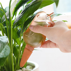 Bird automatic flower watering device creative lazy flower watering kettle transparent self-service dripper flower pot watering kettle