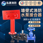 禾源SQB100/150-1.6简易式墙壁式水泵接合器SQB100/150-1.6A