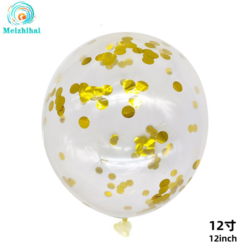 Bolas de lentejuelas doradas 100 unidades/paquete